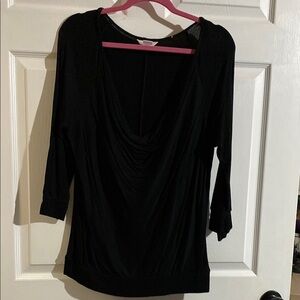 Candies Elegant Black Women's Top